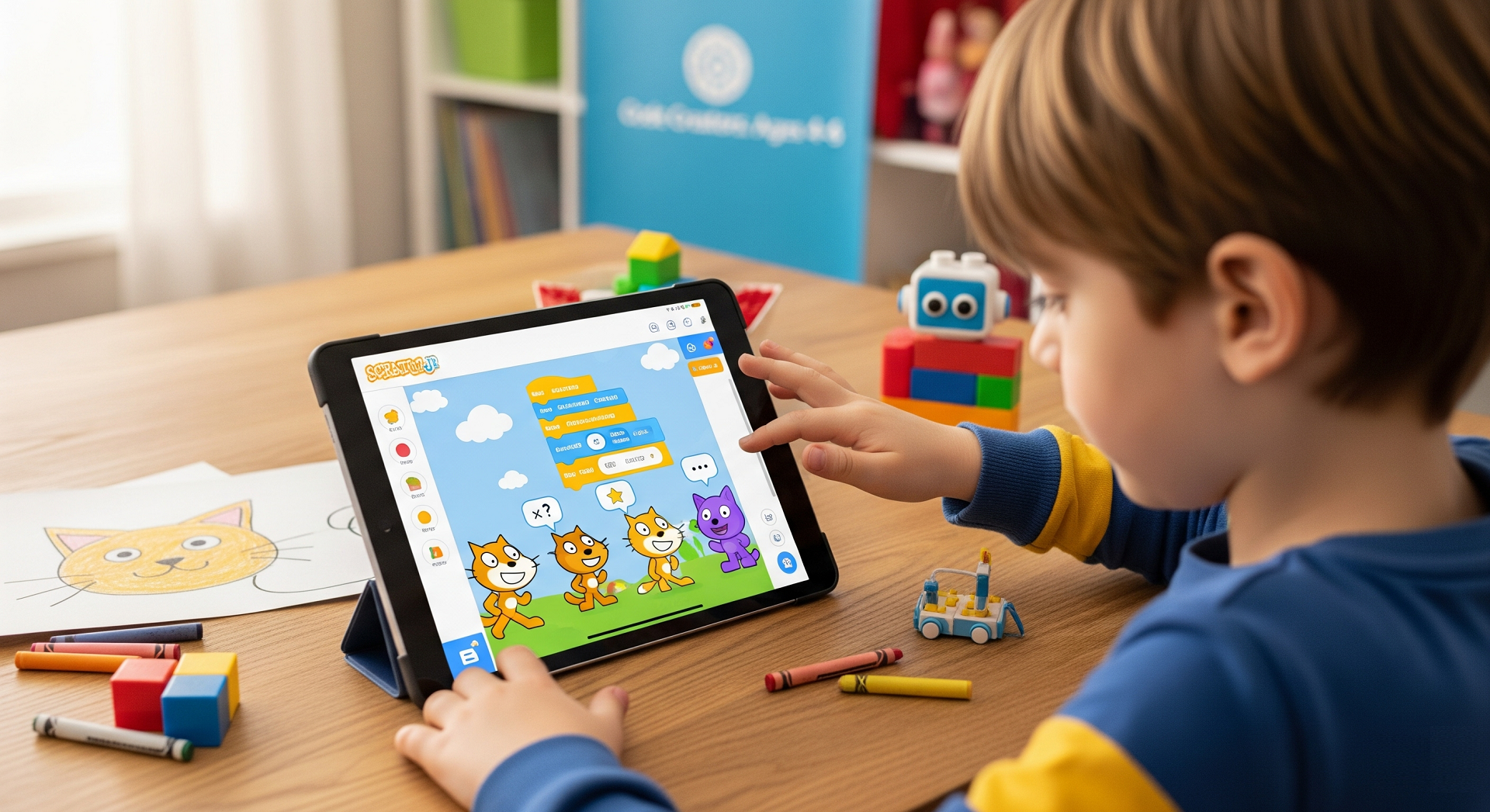Course 3: ScratchJr for Kids (Ages 4-6) | Learn to Code with Fun & Easy Video Lessons